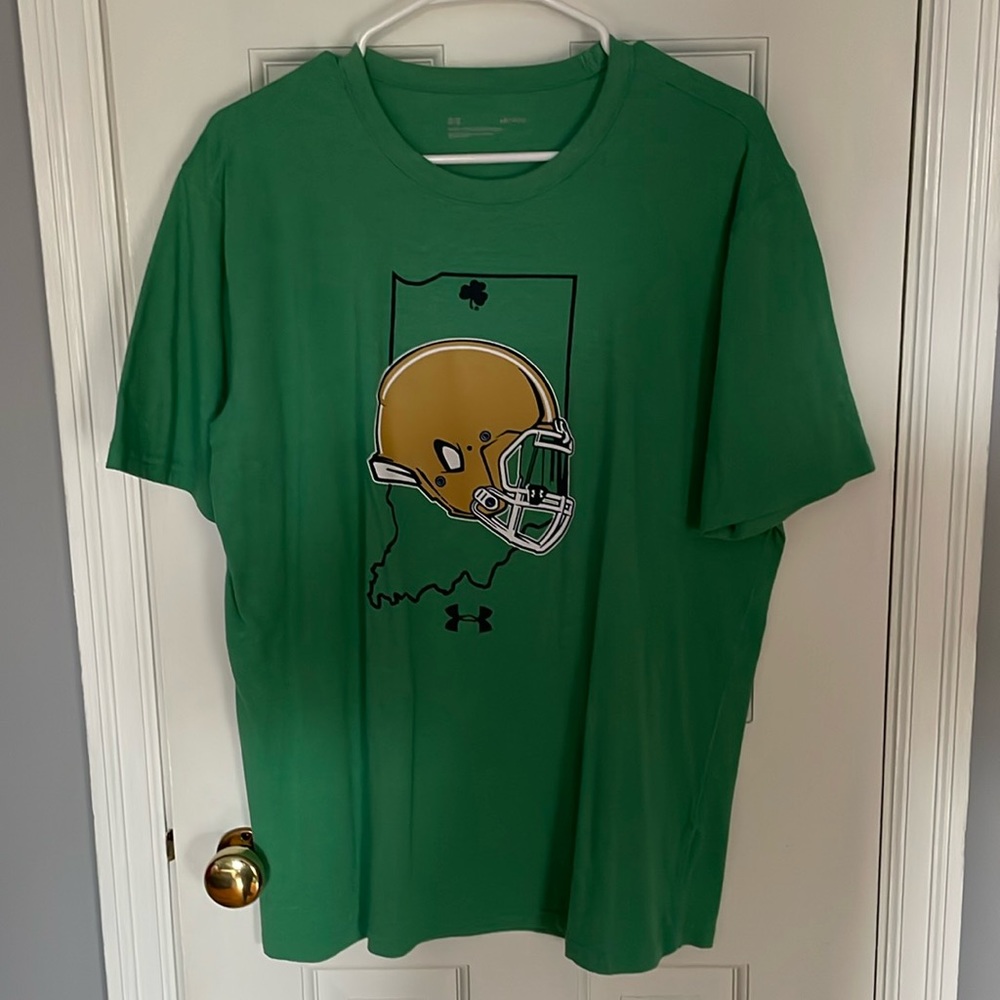 Notre Dame Helmet Indiana T-shirt